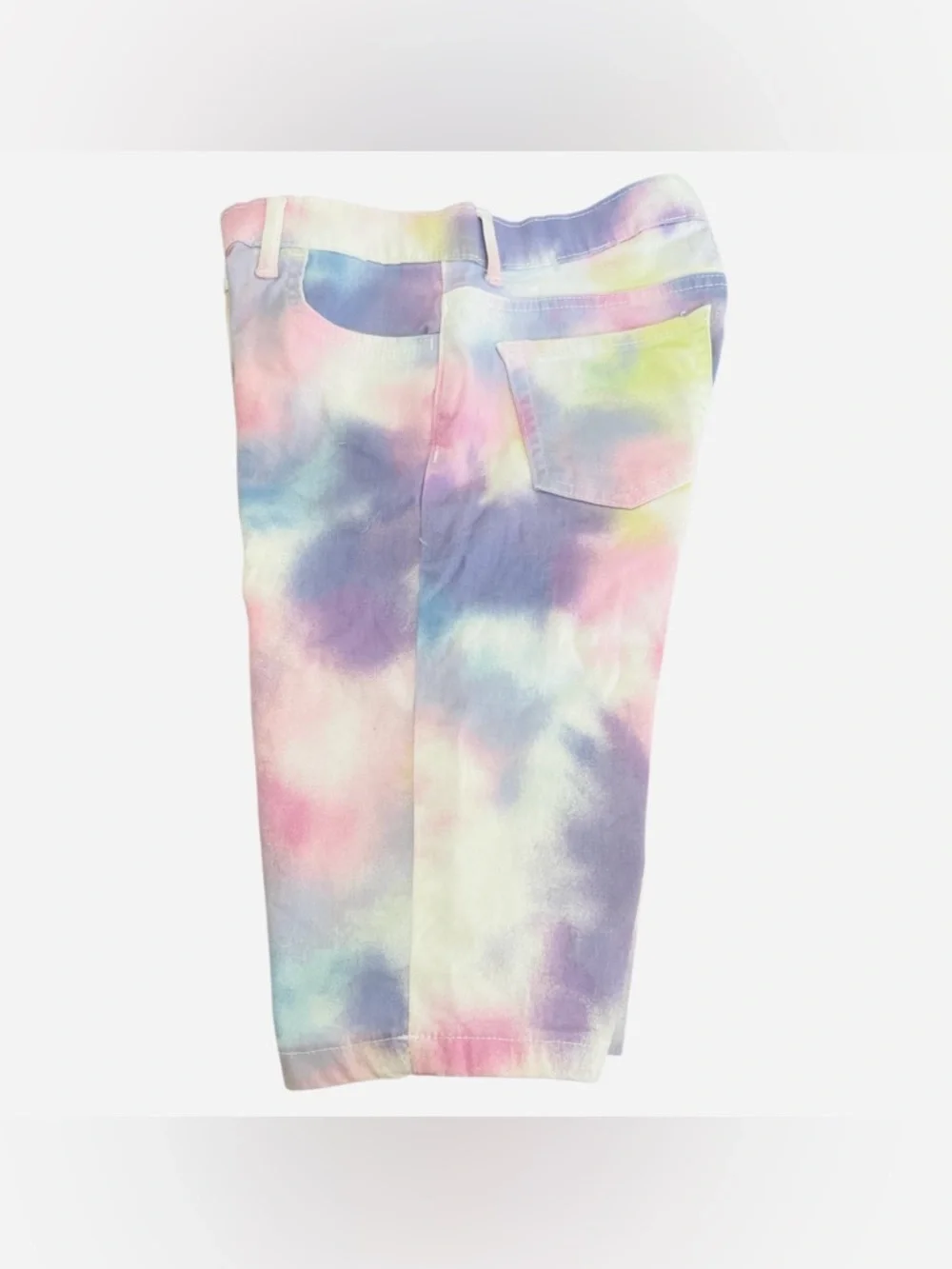 The Children's Place Pastel Tie-Dye Shorts - Pink, Purple, Blue, Yellow